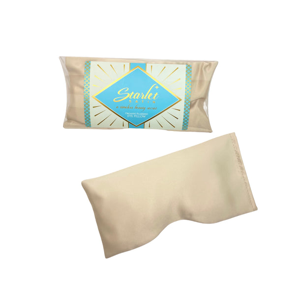 beige eye mask