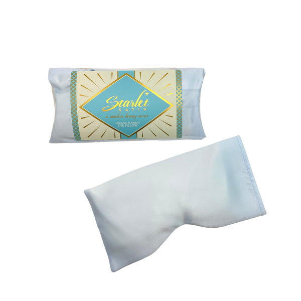 Dreamy Blue Eye Pillow Flax Seed