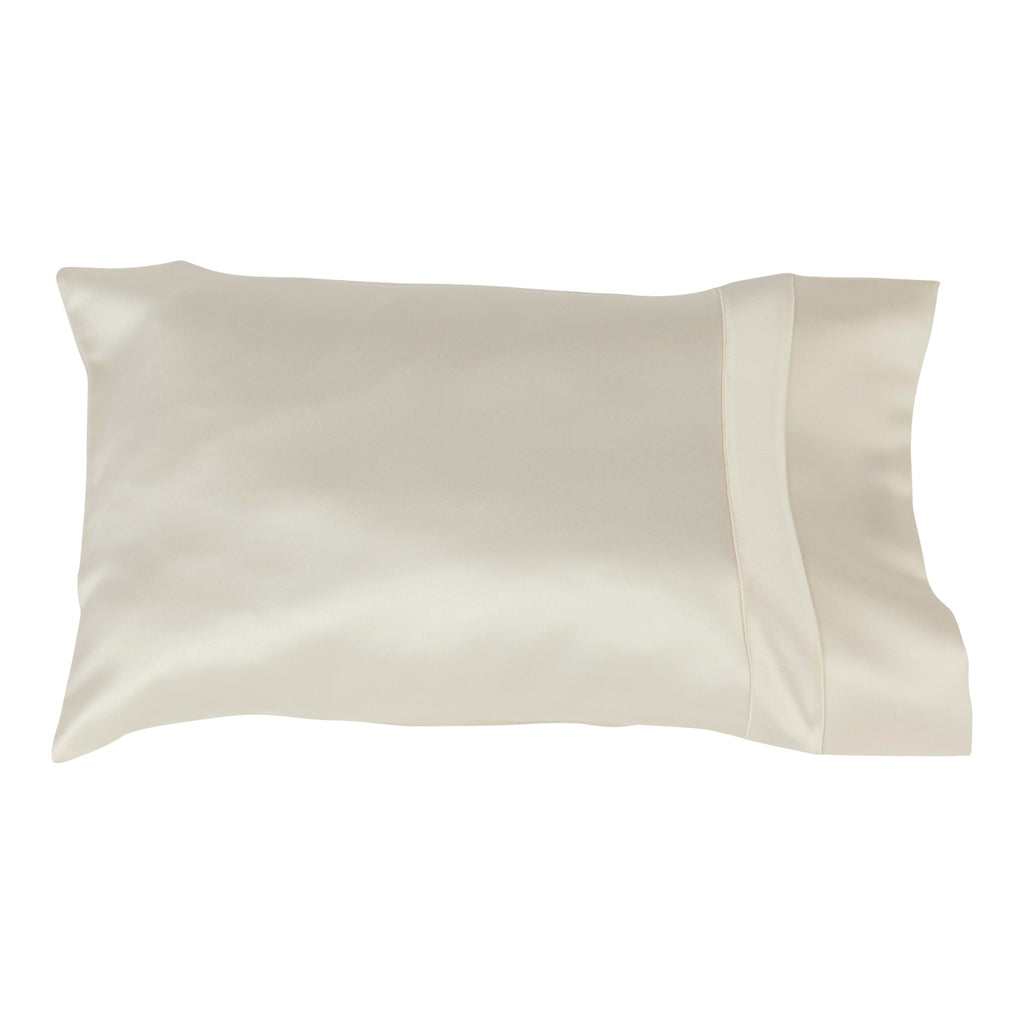 Satin Pillowcase in Ivory